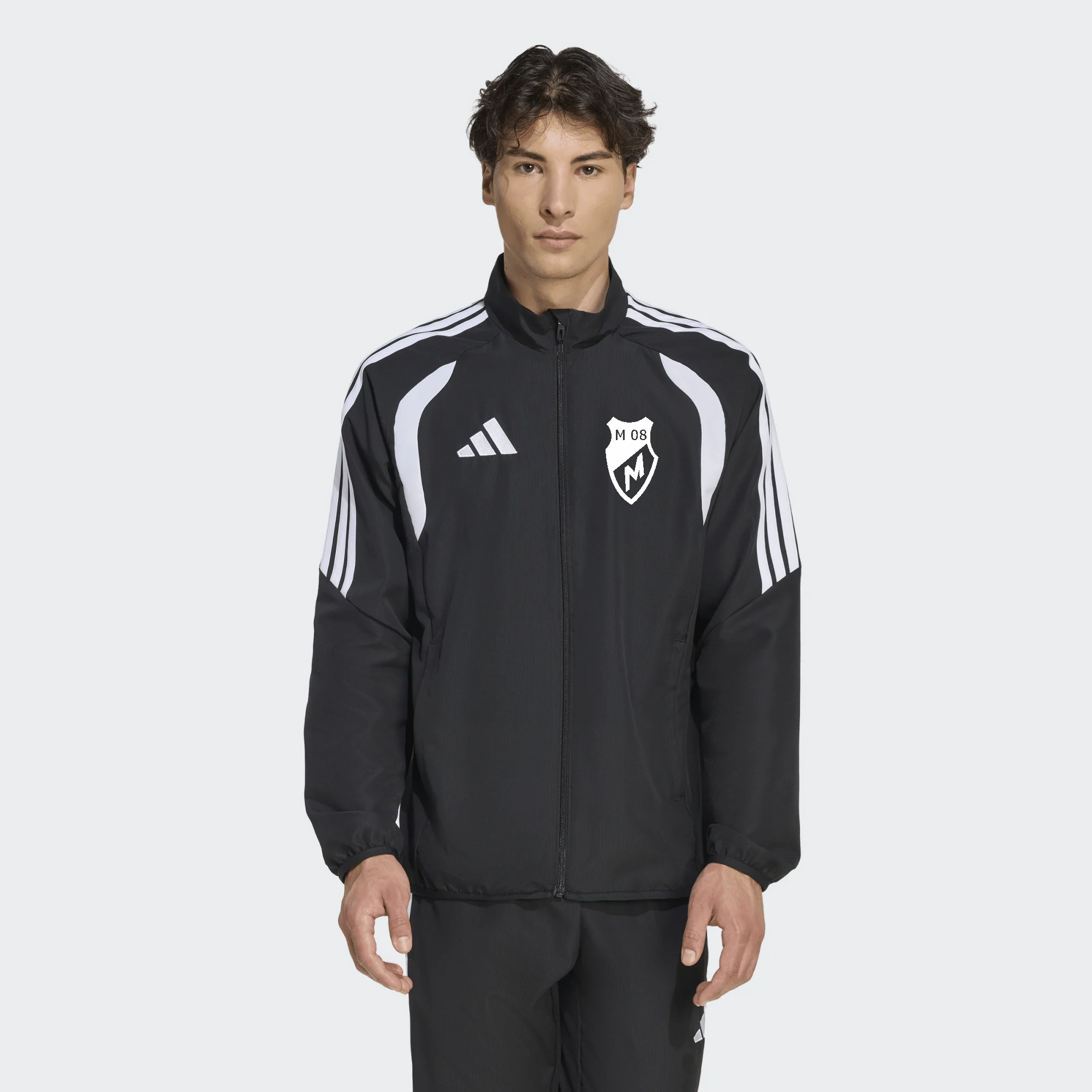 adidas Tiro 26 League Präsentations Jacke mit Metelen Wappen