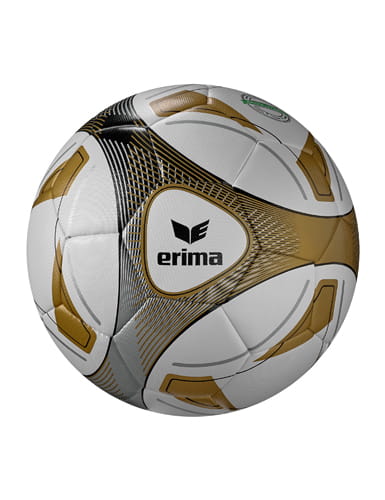 Erima Hybrid Trainingsball Gr. 5 weiß/gold. Ab 10 Bälle 1 Ballsack Gratis