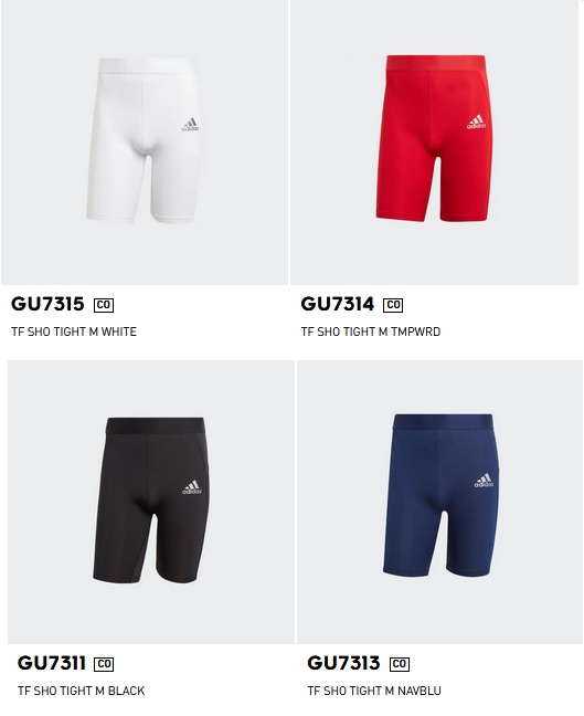 adidas kurze TechFit Hosen für Männer