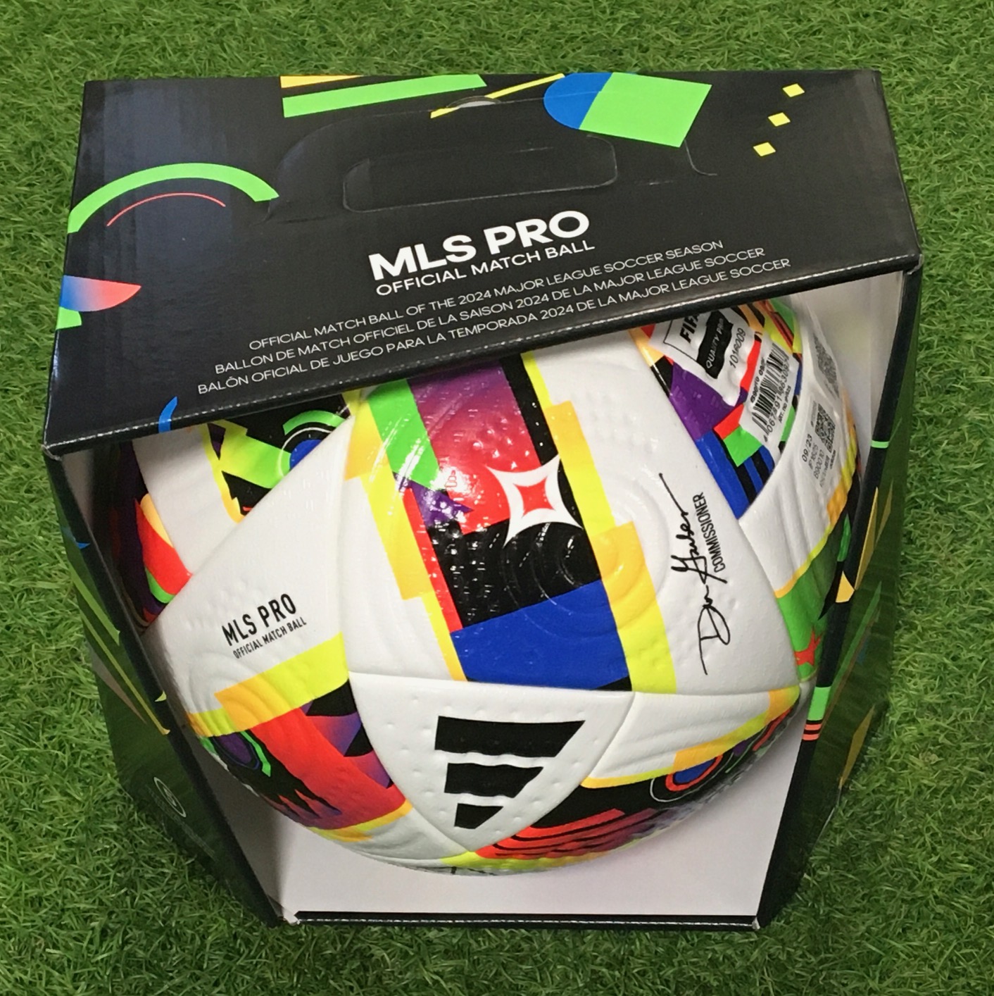 adidas MLS 24 Pro Ball mit Geschenkbox