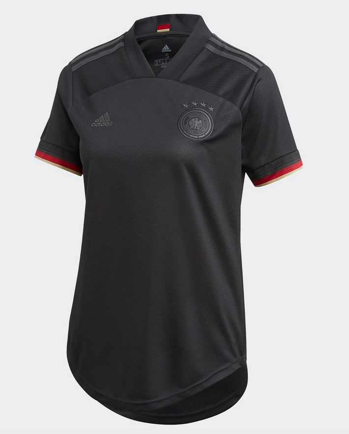 adidas DFB Auswärtstrikot für Damen für die EM 2021 in schwarz EH6115