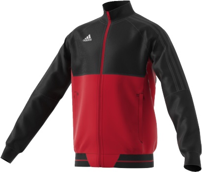 adidas BQ2609 Tiro17 Trainingsjacke für Kinder in rot